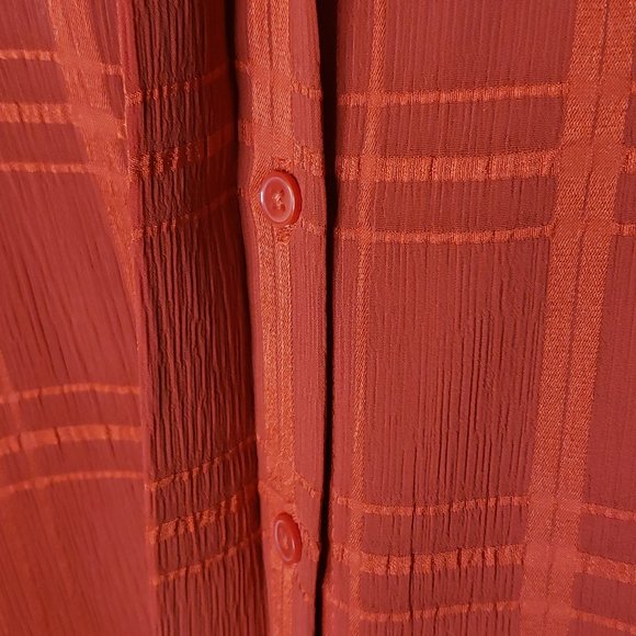 *NEW DIRECTION* STUNNING RED BLOUSE - Picture 5 of 15